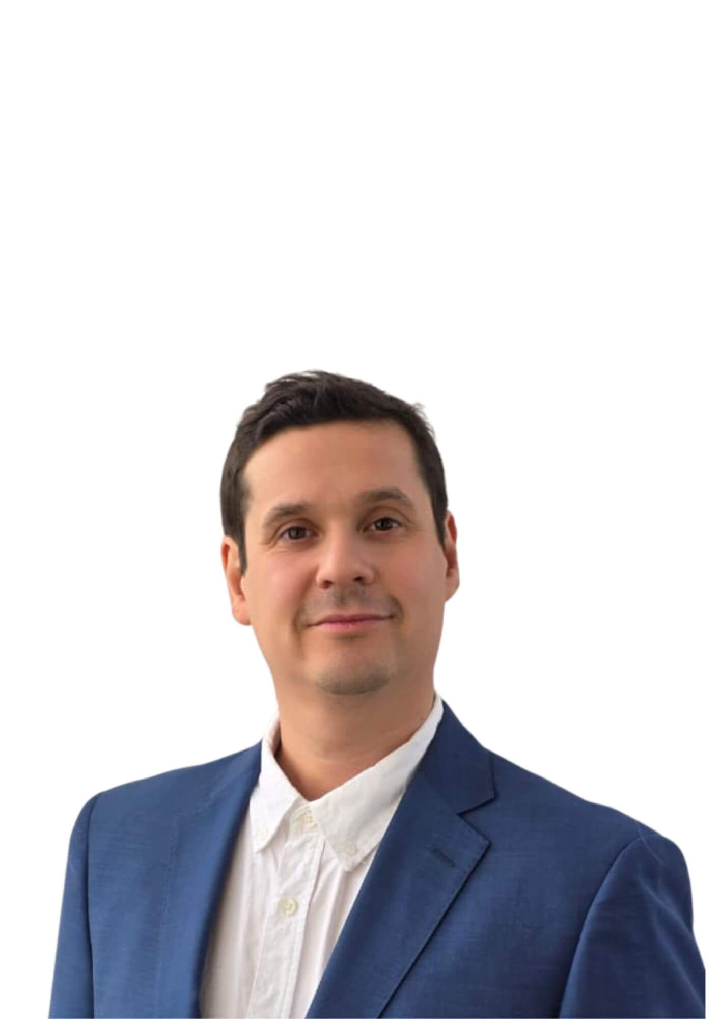 Retrato de Hugo Pozo, Gerente de Administración y Finanzas de Bosque Ciudad